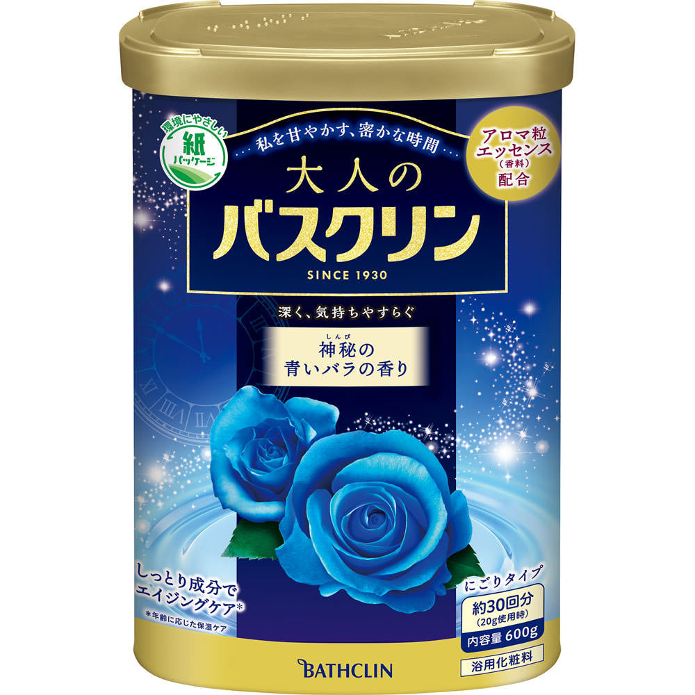 大人のバスクリン 神秘の青いバラの香り 600g ヘアケア ボディケア Tomod S Online Shop