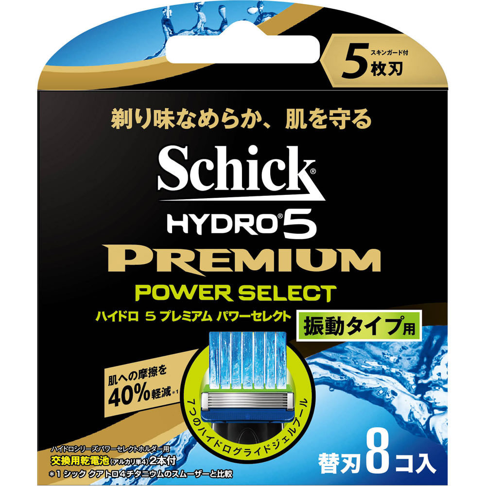 シック ハイドロ５プレミアム パワーセレクト 替刃 8個