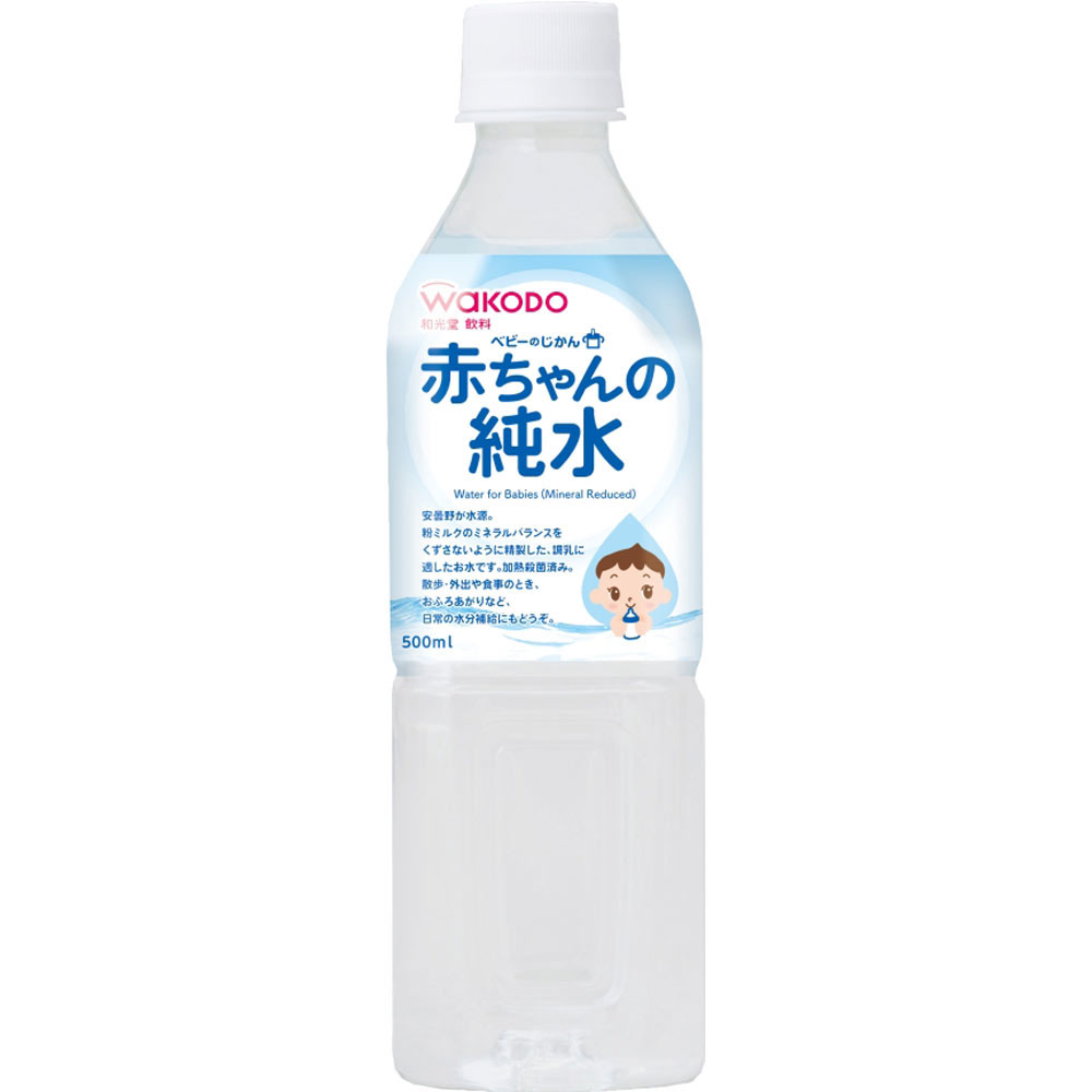 ベビーのじかん 赤ちゃんの純水 500mL: ベビー用品 Tomod's ONLINE SHOP