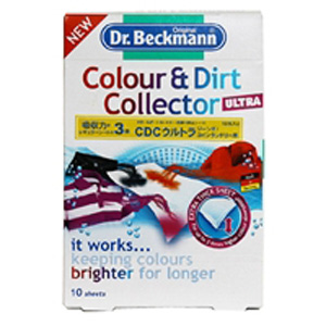 ドクターベックマン　カラー＆ダートコレクター　ウルトラ　色移り防止シート　10枚入り