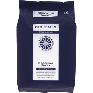 プラウドメン グルーミングシートａ  16枚（140mL）