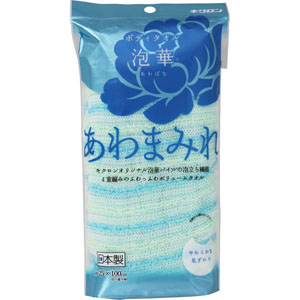 あわまみれ ボディタオル泡華  1枚