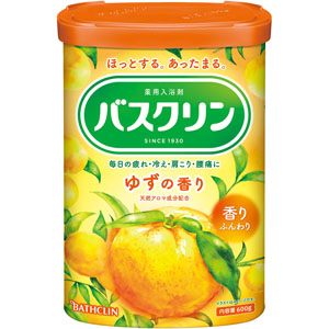 バスクリン ゆずの香り  600g  【医薬部外品】