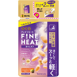 きき湯ファインヒート ほぐしオフ つめかえ用  500g  【医薬部外品】