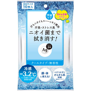 エージー２４ クリアシャワーシートｎ（クール）  10枚