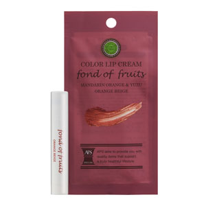 APS　カラーリップクリーム　オレンジベージュ  3.4g