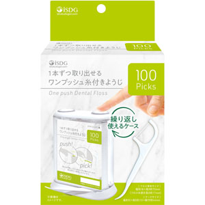 ワンプッシュ糸付きようじ  100本