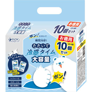 たたいて冷感タイム 10個