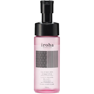 iroha INTIMATE WASH 【FOAM TYPE】 ダマスクローズとゼラニウムの香り  150mL