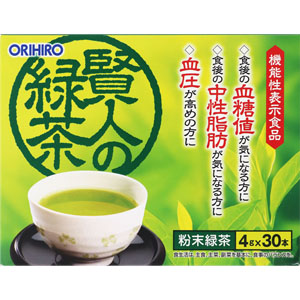 機能性表示食品 賢人の緑茶  120g（4g×30本） 【機能性表示食品】