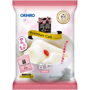 ぷるんと蒟蒻ゼリープレミアムカフェ 杏仁味  200g（20g×10個）