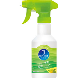 フットメジ ジェット泡 足洗いソープ 爽快シトラスの香り  250mL