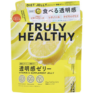 トゥルーリーヘルシービタミンＣゼリーレモン味  210g（15g×14本）　 【栄養機能食品】