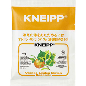 クナイプバスソルト オレンジ・リンデンバウム  40g