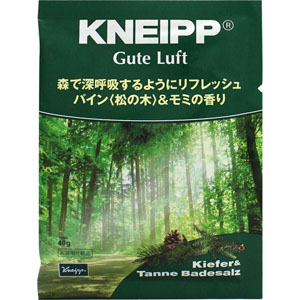 クナイプグーテルフト バスソルト パイン＆モミ  40g