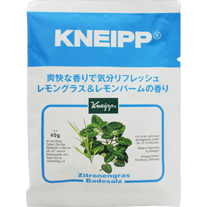 クナイプバスソルト レモングラス＆レモンバーム  40g