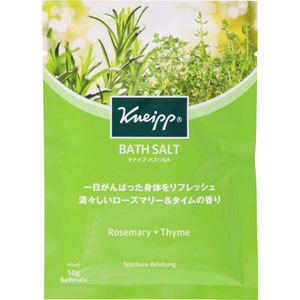 クナイプ バスソルト ローズマリー＆タイムの香り  50g