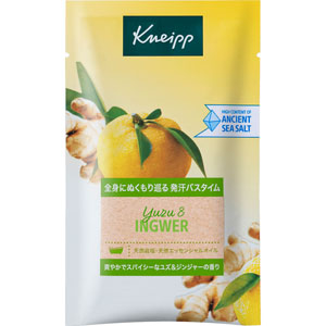 クナイプ バスソルト ユズ＆ジンジャーの香り  50g