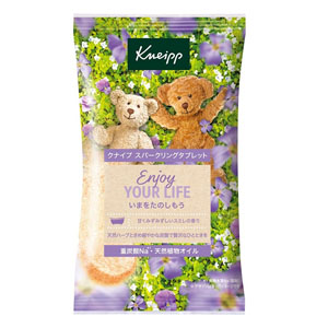 クナイプ スパークリングタブレット スミレの香り 50g