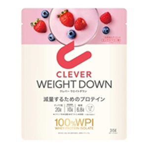 クレバー プロテイン　ウエイトダウン　ミックスベリー味