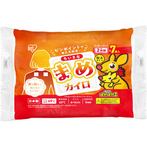 ぽかぽか家族 ちいさなまめカイロ 2枚組×7袋
