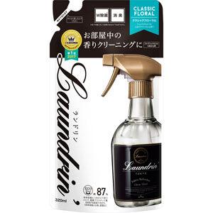 ランドリン ファブリックミストクラシックフローラル 詰替  320mL