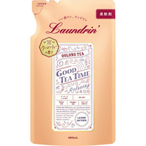 ランドリン 柔軟剤 ウーロンティーの香り 詰替  480mL
