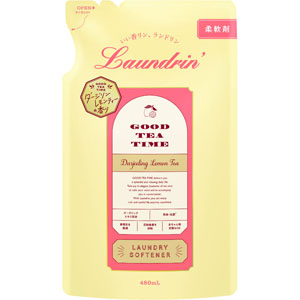 ランドリン 柔軟剤 ダージリンレモンティーの香り 詰替  480mL