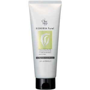 リシリアフレル ワンステップカラークリームシャンプー  240g ダークブラウン