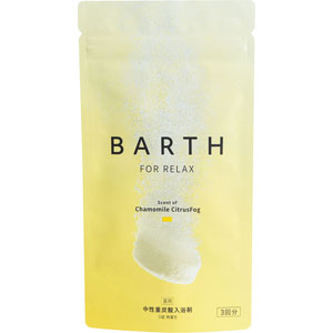 薬用ＢＡＲＴＨ中性重炭酸入浴剤 ＲＥＬＡＸ Ｃｈａｍｏｍｉｌｅ ＣｉｔｒｕｓＦｏｇ  15g×9錠　 【医薬部外品】