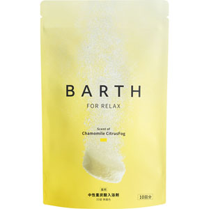 薬用ＢＡＲＴＨ中性重炭酸入浴剤 ＲＥＬＡＸ Ｃｈａｍｏｍｉｌｅ ＣｉｔｒｕｓＦｏｇ  15g×30錠　 【医薬部外品】