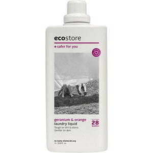 エコストア ecostore ランドリーリキッド＜ゼラニウム＆オレンジ＞  1L
