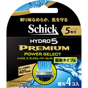 シック ハイドロ5プレミアム パワーセレクト 替刃  4個