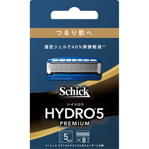 シック ハイドロ5 プレミアム つるり肌へ 替刃  8個