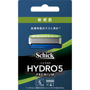 シック ハイドロ5 プレミアム 敏感肌 替刃  4個