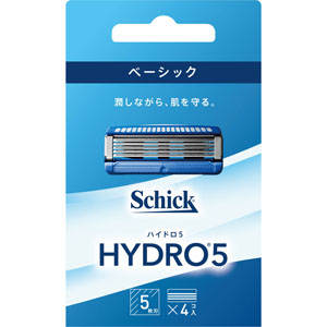 シック ハイドロ5 ベーシック 替刃  4個