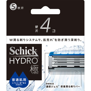 シック ハイドロ極 普通肌 替刃  4個