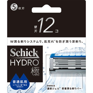 シック ハイドロ極 普通肌 替刃  12個