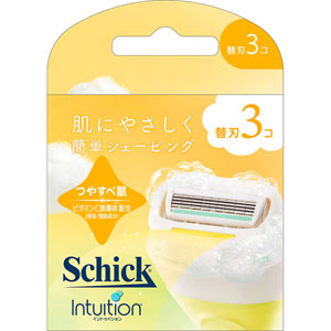 シック イントゥイション つや肌 替刃  3個