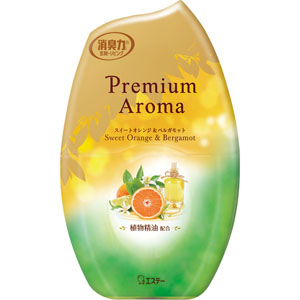 お部屋の消臭力 Ｐｒｅｍｉｕｍ Ａｒｏｍａ スイートオレンジ＆ベルガモット  400mL