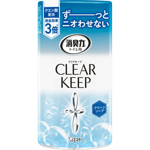 消臭力 トイレ用 ＣＬＥＡＲ ＫＥＥＰ クリーンソープ  400mL
