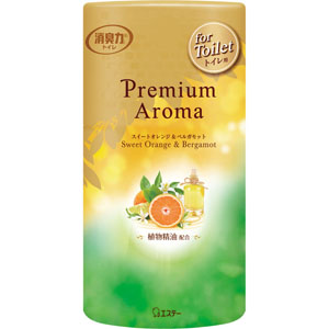 トイレの消臭力 Premium Aroma スイートオレンジ&ベルガモット  400mL
