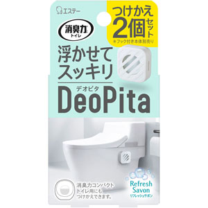 消臭力 ＤｅｏＰｉｔａ トイレ用 つけかえ リフレッシュサボン  2個