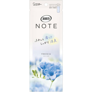 消臭力 NOTE クローゼット用 フリージア  1個