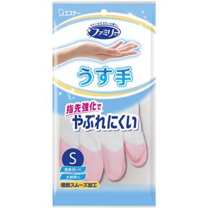 ファミリー ビニールうす手 指先強化 Ｓ  1双