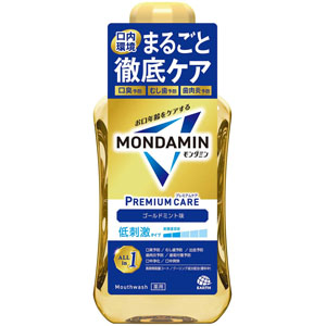 モンダミン プレミアムケア ゴールドミント  600mL　 【医薬部外品】