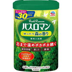 バスロマン ゆったり森の香り  600g  【医薬部外品】