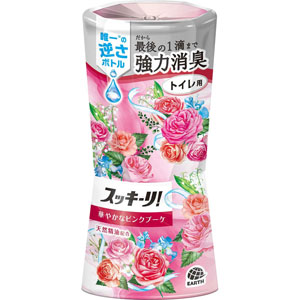 スッキーリ！ トイレ用 華やかなピンクブーケ  400mL