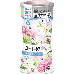 スッキーリ！ トイレ用 可憐なホワイトフローラル  400mL