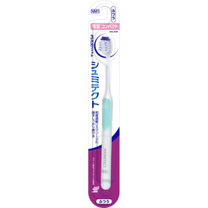 シュミテクト やさしく歯周ケアハブラシ３次元フィット 薄型コンパクト（ふつう）  1本